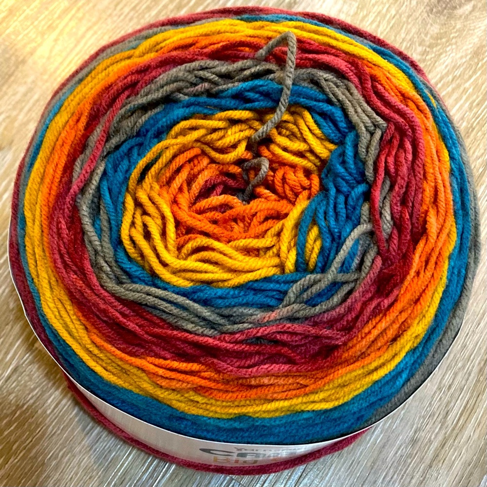 1 “Toffee Brickle” Caron Big Cake